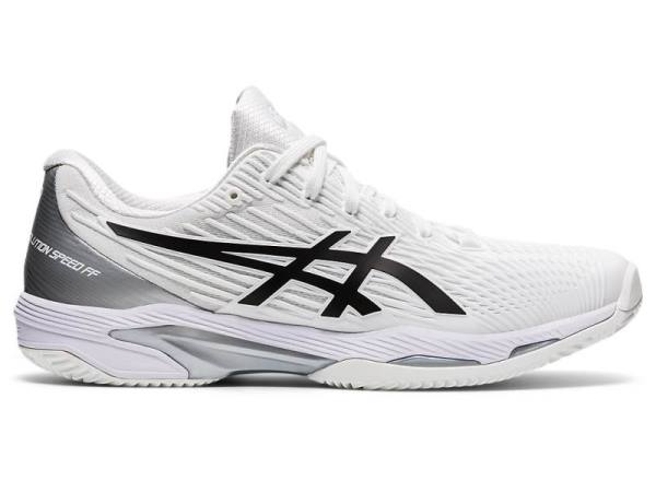 Asics Tennisschoenen Heren, SOLUTION SPEED FF Zwart/Wit - Asics Schoenen Kopen | B2347956-PD